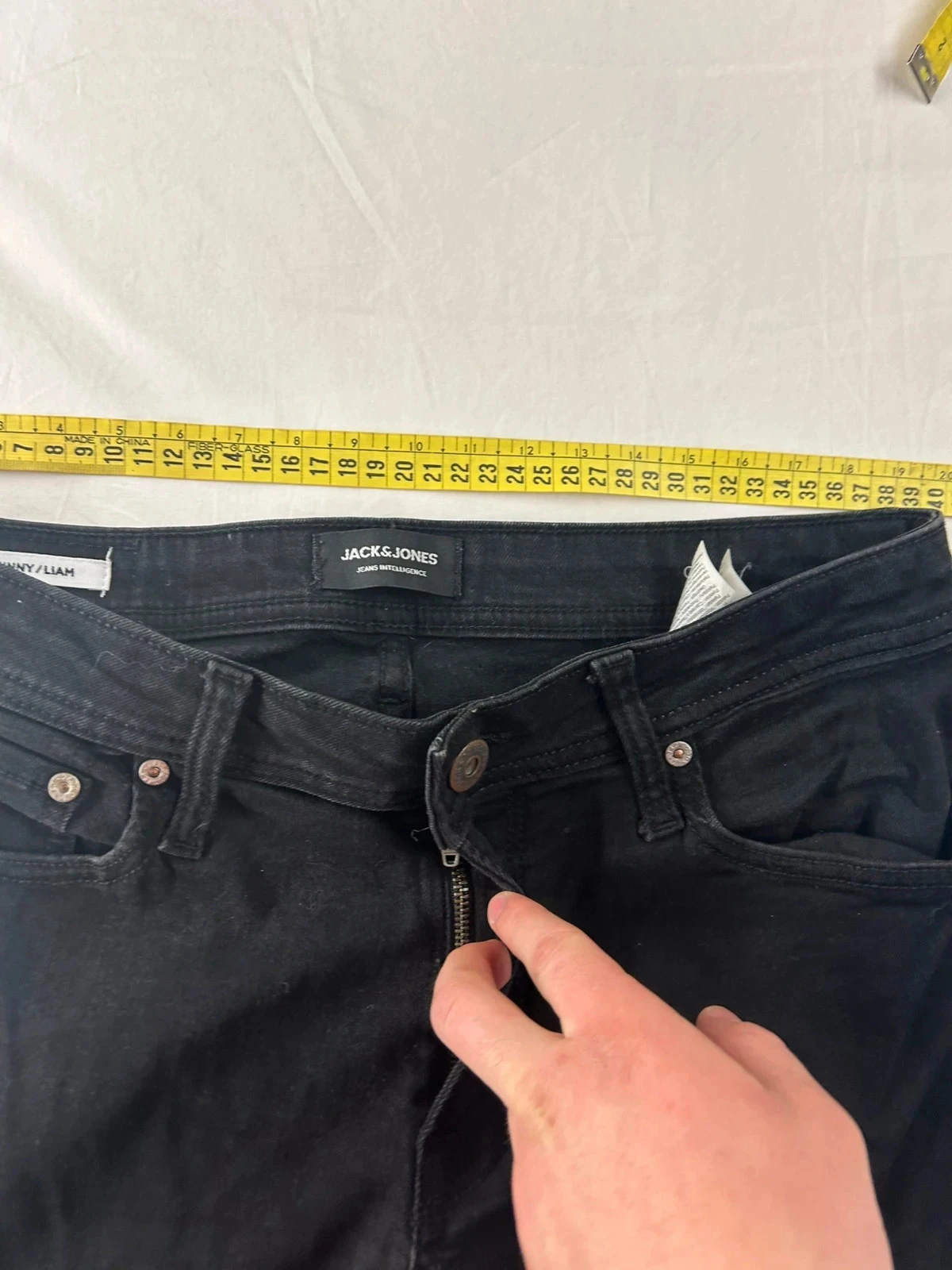 Zwarte jack & Jones vintage skinny liam w32 l32 – photo 6